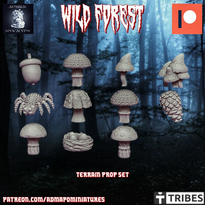 Wild Forest - Basing Bits - Admiral Apocalypse