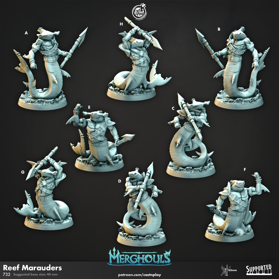 Reef Marauders - Merghouls - Cast n Play