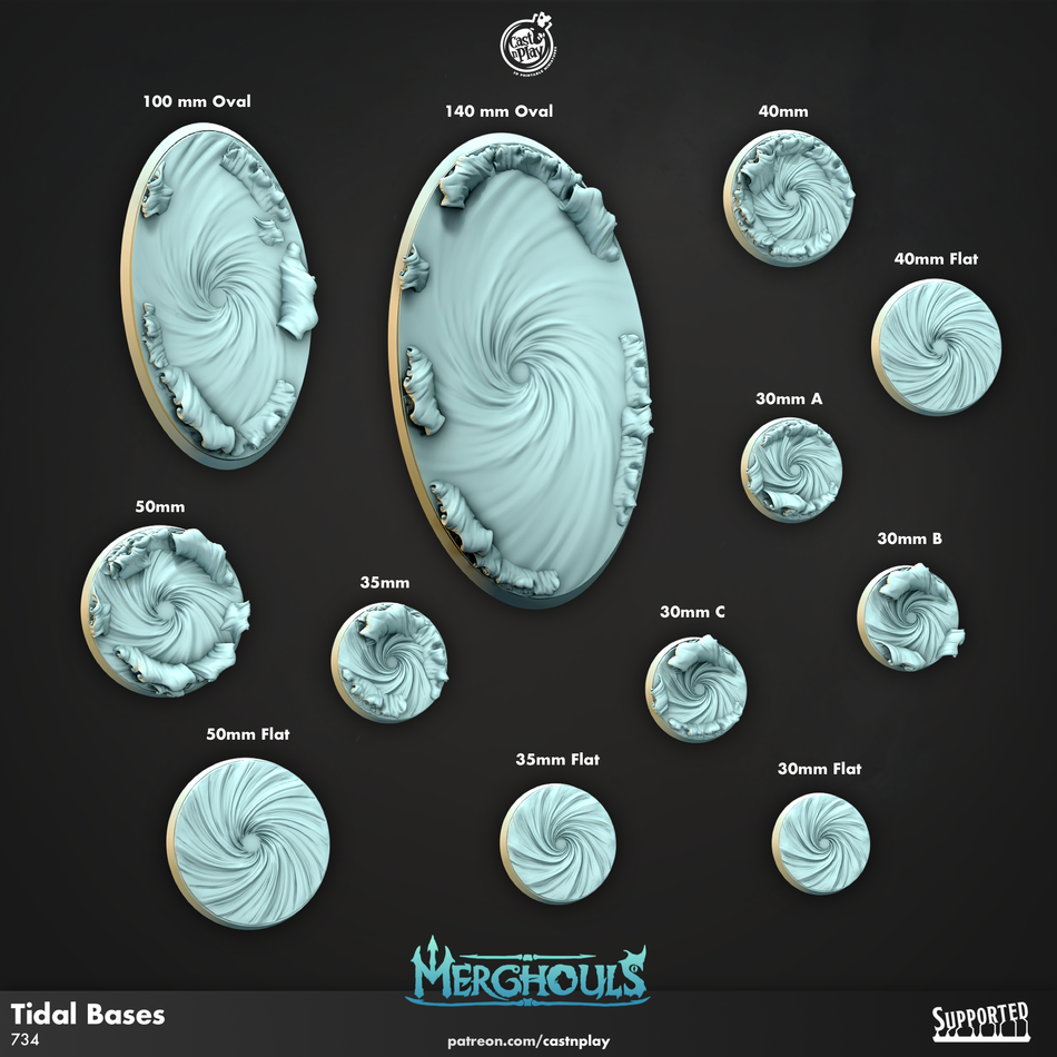 Tidal Bases - Merghouls - Cast n Play