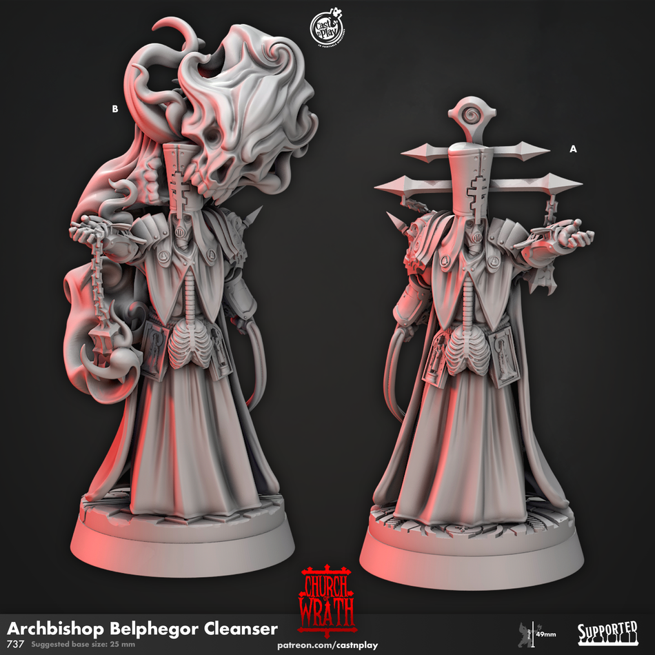 Archbishop Belphegor Cleanser - Church Wrath - Cast n Play
