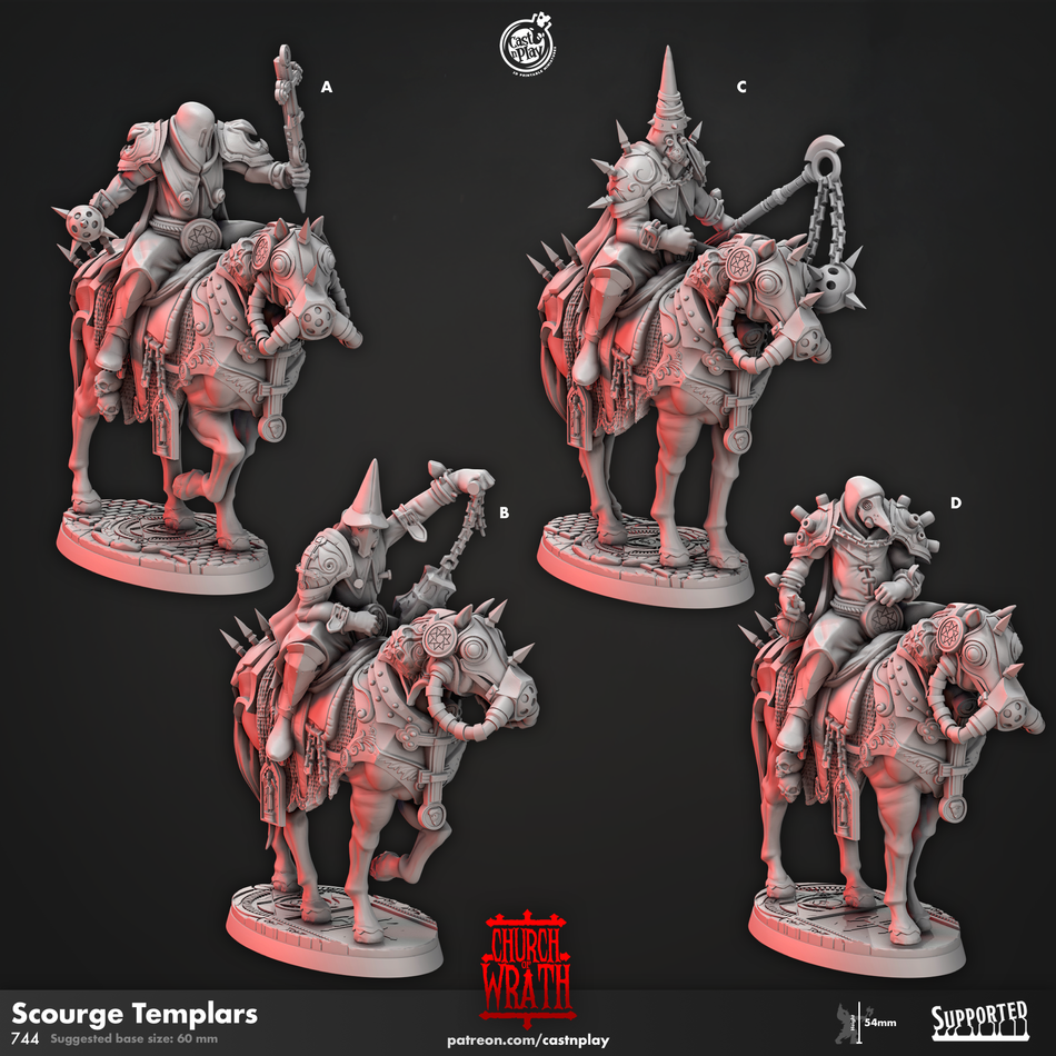 Scourge Templars - Church Wrath - Cast n Play