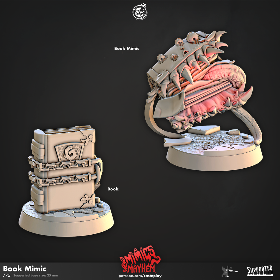 Book Mimic - Mimics Mayhem - Cast n Play