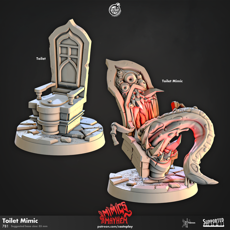 Toilet Mimic - Mimics Mayhem - CP