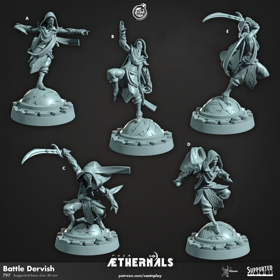 Battle Dervish - Aethernals - Cast n Play