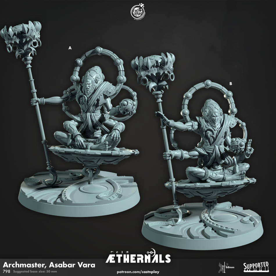 Archmaster Asabar Vara - Aethernals - Cast n Play