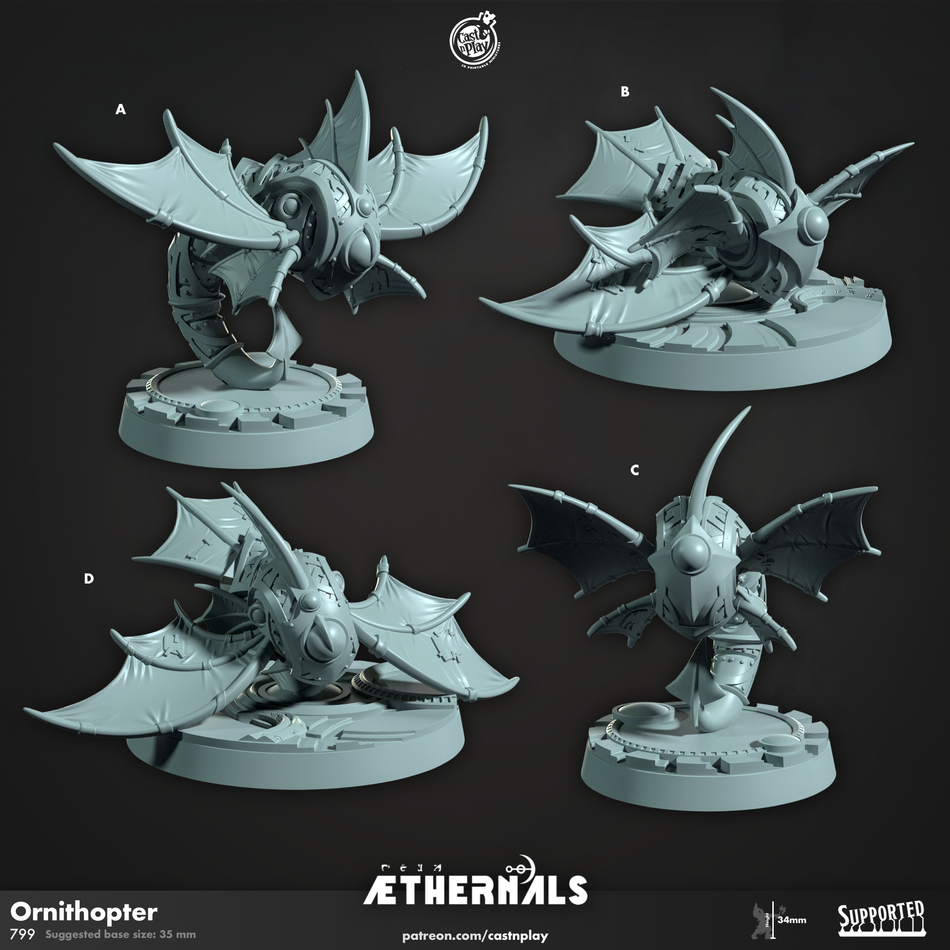 Ornithopter - Aethernals - Cast n Play