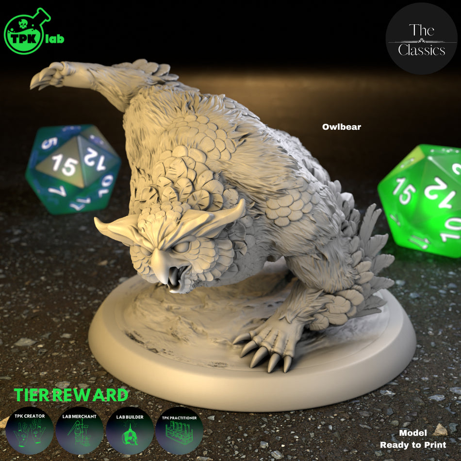 Owlbear - aus der Reihe The Classics von TPK Lab