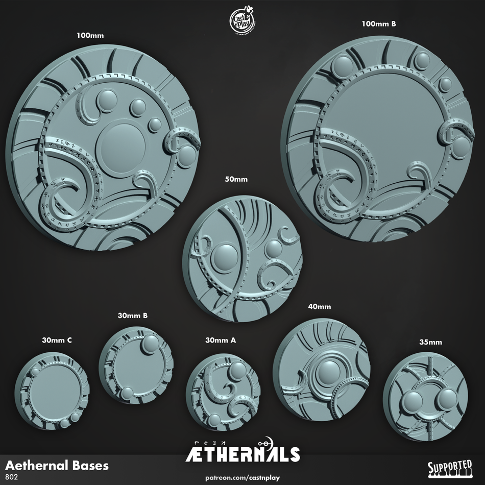 Aethernal Bases - Aethernals - Cast n Play