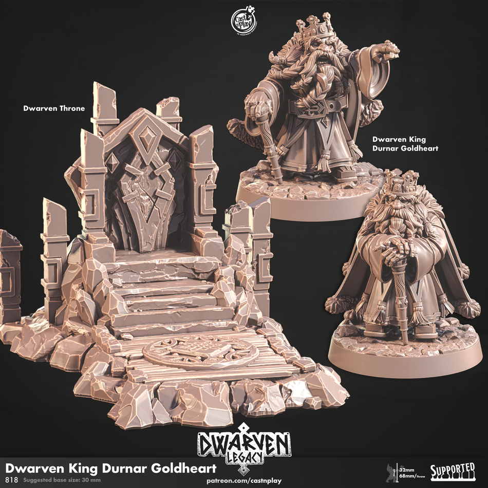 Mountain Throne Sovereign - Dwarven Legacy - Cast n Play