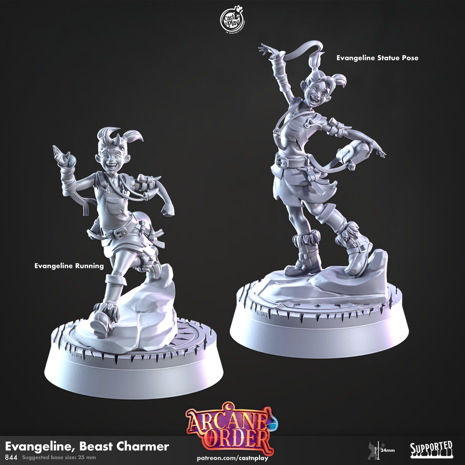 Evangeline, Beast Charmer - Arcane Order - Cast n Play