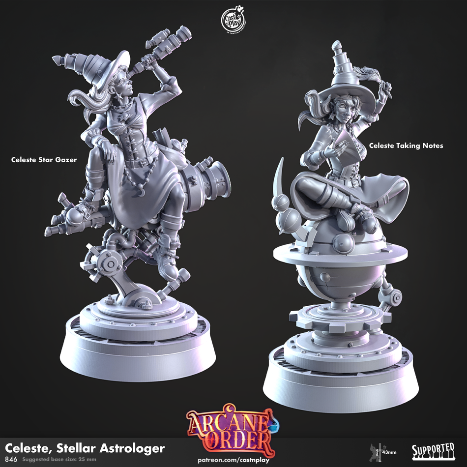 Celeste, Stellar Astrologer - Arcane Order - Cast n Play