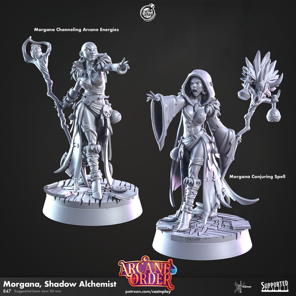 Morgana, Shadow Alchemist - Arcane Order - Cast n Play