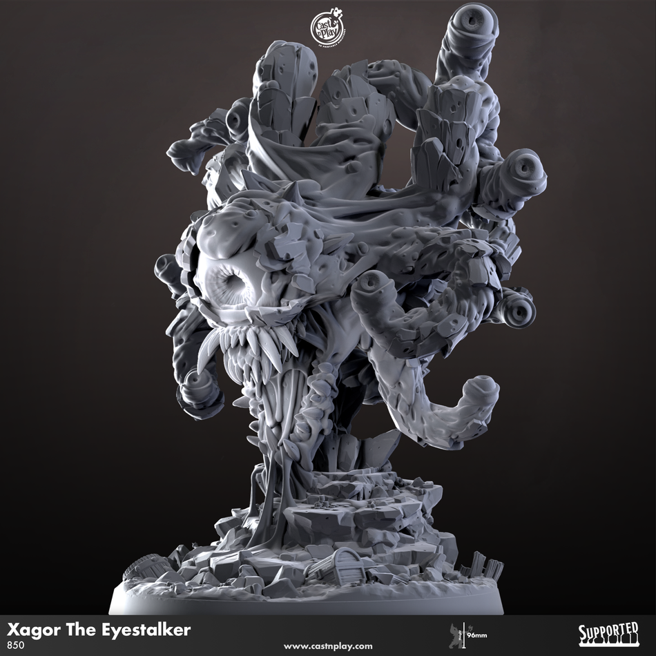 Xagor the Eyestalker Beholder - Cast n Play