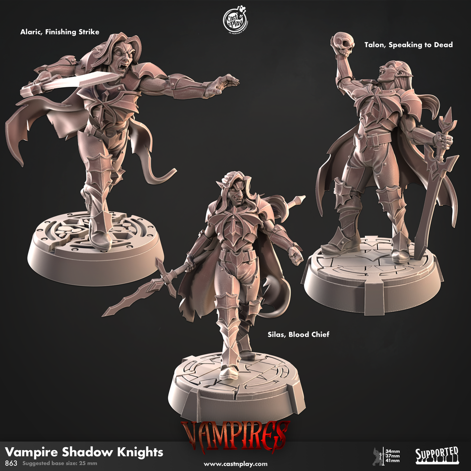 Vampire Shadow Knights - Vampire - Cast n Play