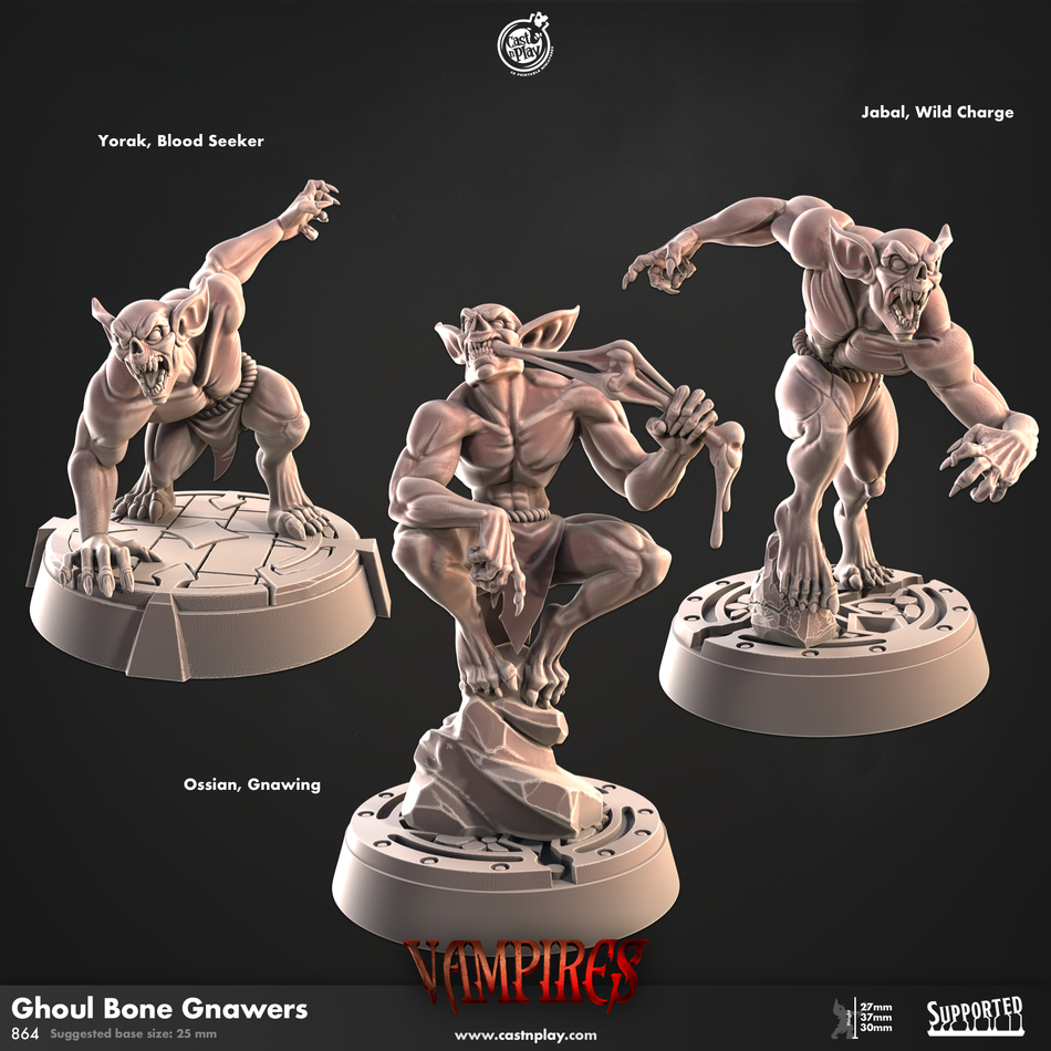 Ghoul Bone Gnawers - Vampire - Cast n Play