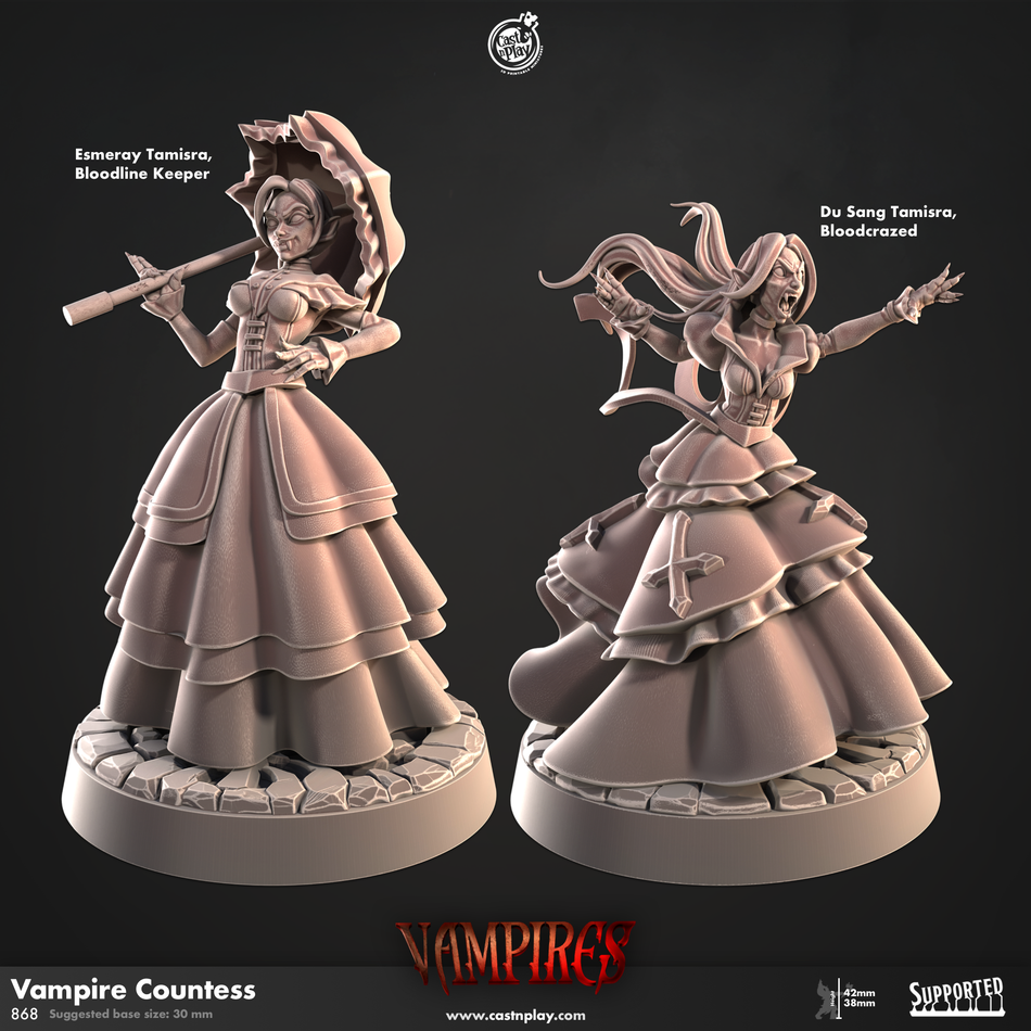 Vampire Countess - Vampire - Cast n Play