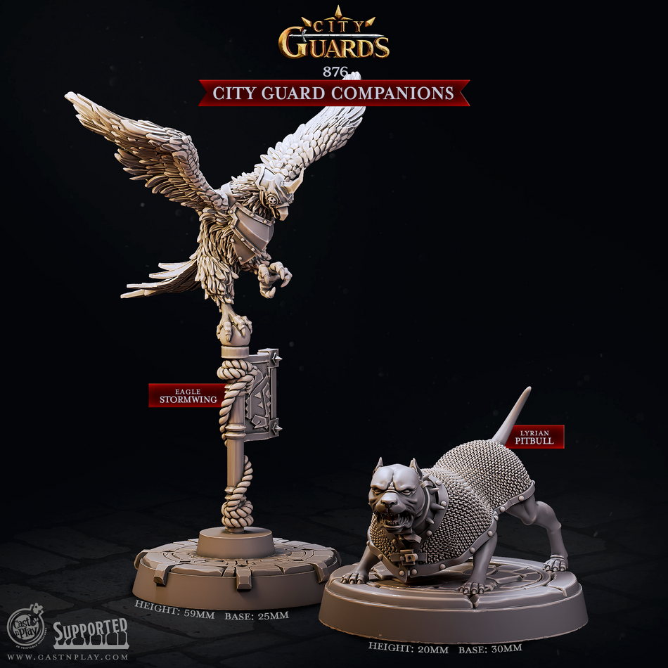 City Guard Companions - City Guards - Cast n Play