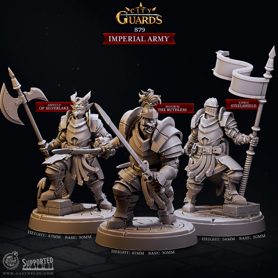Imperial Army - City Guards - Cast n Play