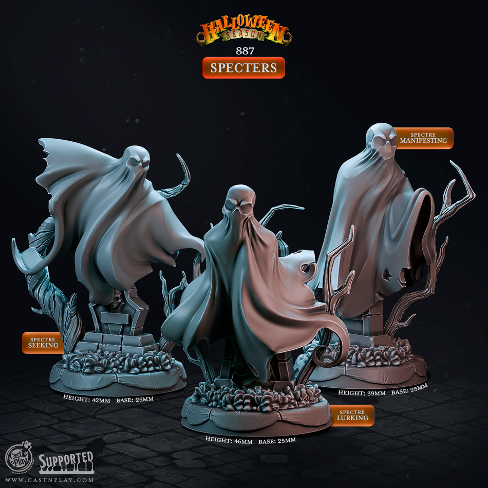 Specters - Halloween Season - Cast n Play