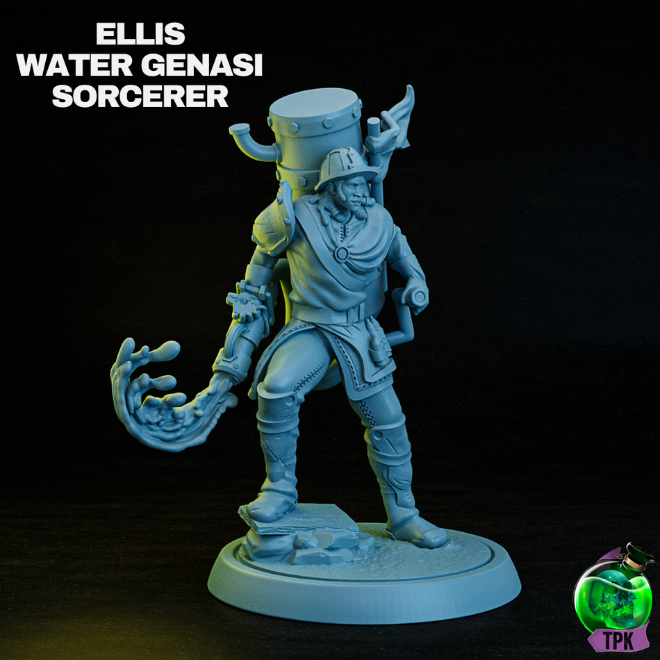 Ellis Water Genasi Sorcerer - von TPK Lab