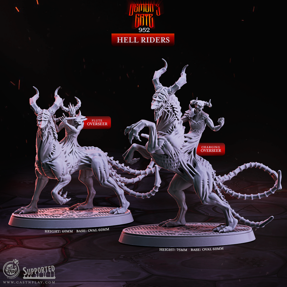 Hell Riders - Demons Gate - Cast n Play