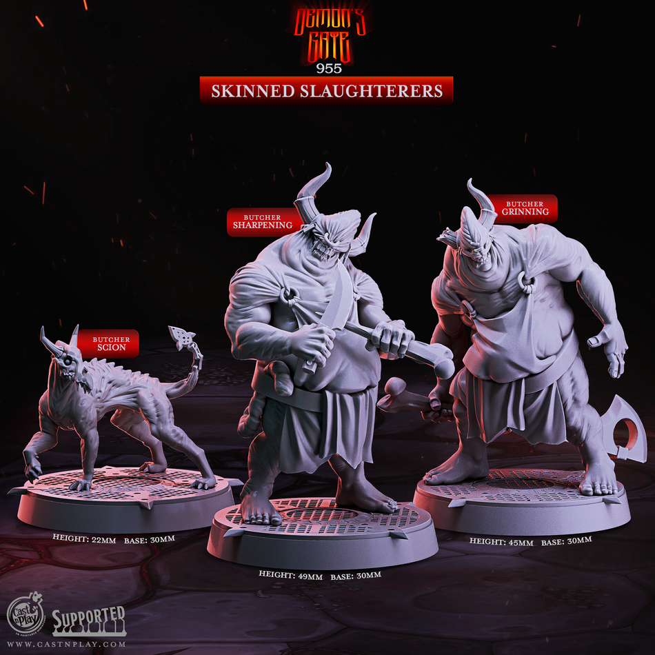 Skinned Slaughterers - Demons Gate - Cast n Play