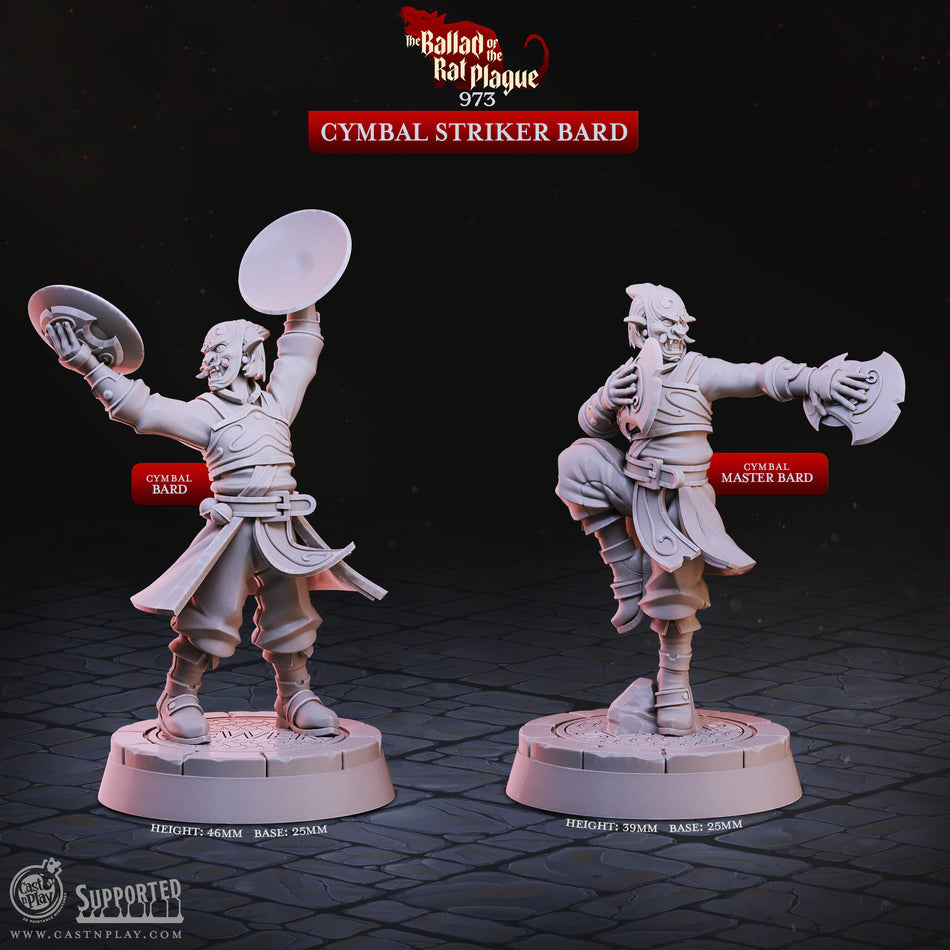 Cymbal Striker Bard - The Ballad of the Rat Plague - Cast n Play