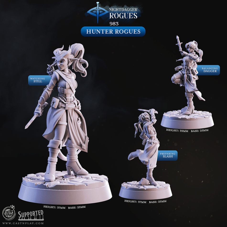 Hunter Rogues - Nightdagger Rogues - Cast n Play