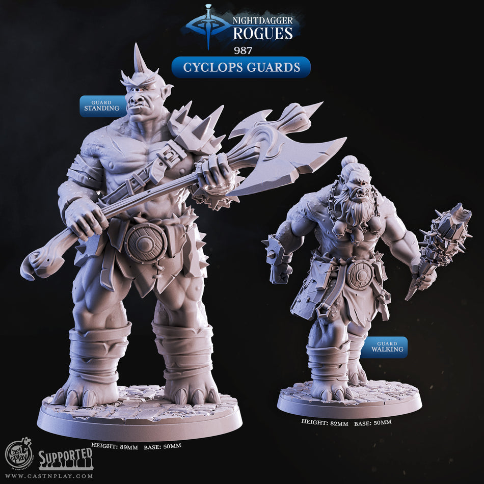 Cyclops Guards - Nightdagger Rogues - Cast n Play