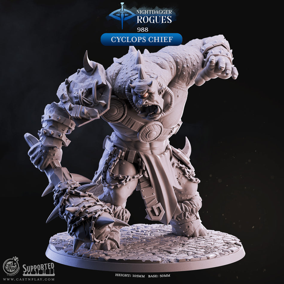 Cyclops Chief - Nightdagger Rogues - Cast n Play