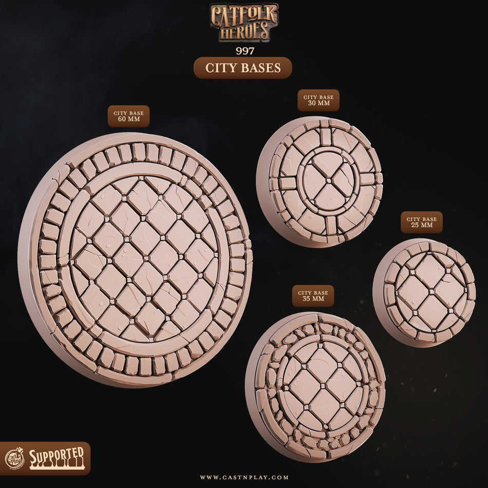 City Bases - Catfolk Heroes - Cast n Play