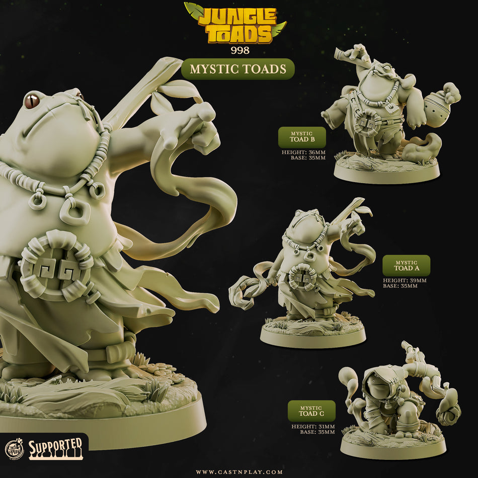 Mystic Toads - Jungle Toads - Cast n Play