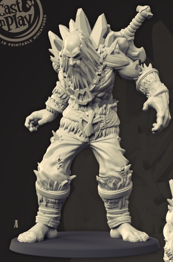 Frost Giants - A Giant Mine Siege - Cast n Play