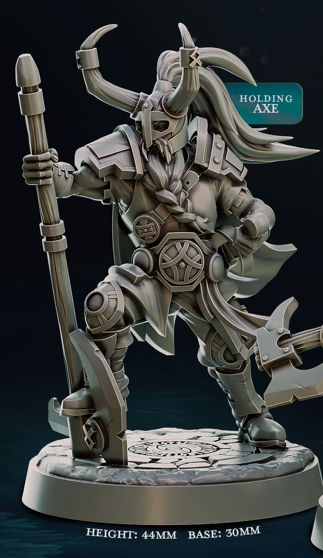 Armored Barbarian - Northwind Vikings - Cast n Play