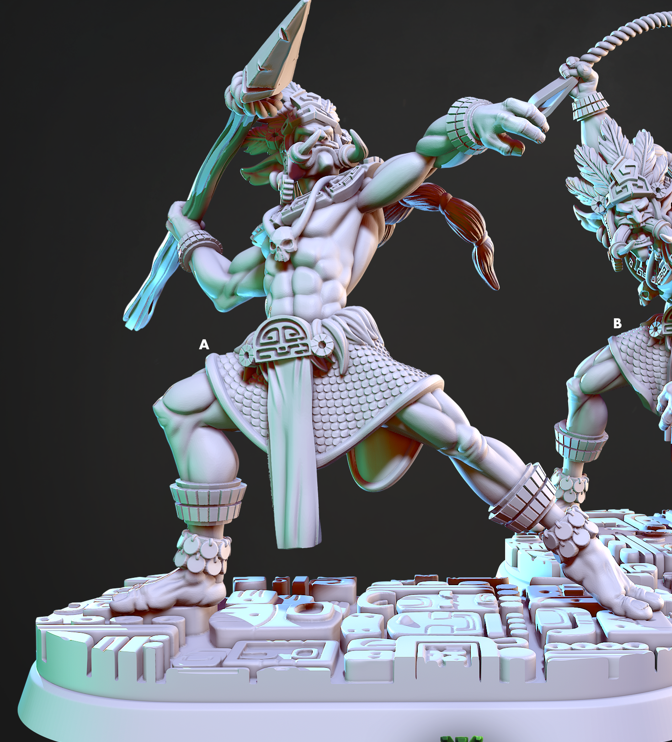 Izel, Royal Warrior - Masks of Kiimil - Cast n Play