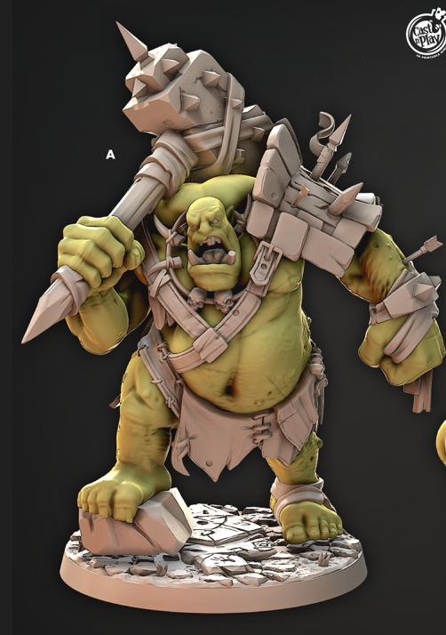 Golric - Iron Skull Orcs - Cast n Play
