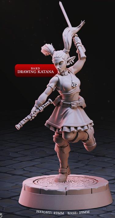 Songblade Flute Bard - The Ballad of the Rat Plague - Cast n Play