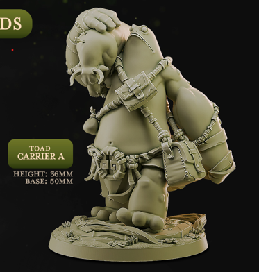 Carrier Toads - Jungle Toads - Cast n Play