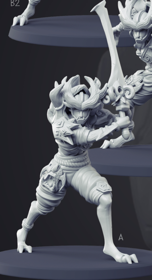 Forest Warrior - Cast n Play