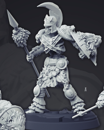 Kreon's Skeleton - Mythical Clash - Cast n Play