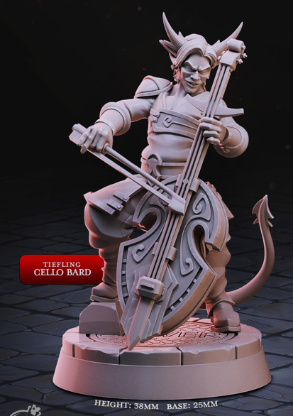 Battle Cellist Bard - The Ballad of the Rat Plague - Cast n Play