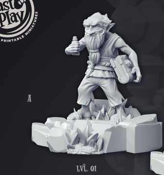 Briyur the Gnome - Heroes Collections 1 - Cast n Play