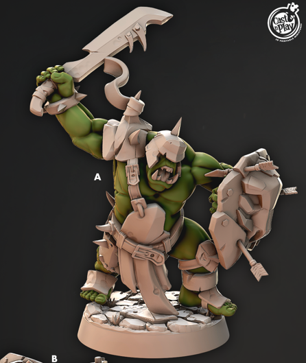 Orc Grunts - Iron Skull Orcs - Cast n Play