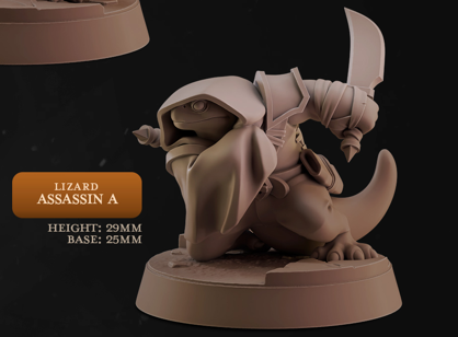 Lizard Assassins - Lizard Town - Cast n Play