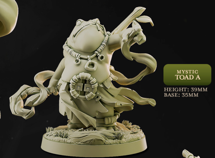 Mystic Toads - Jungle Toads - Cast n Play