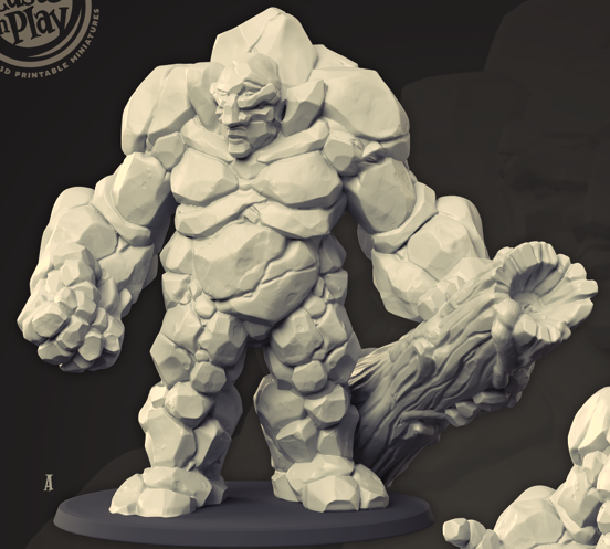 Stone Giants - A Giant Mine Siege - Cast n Play