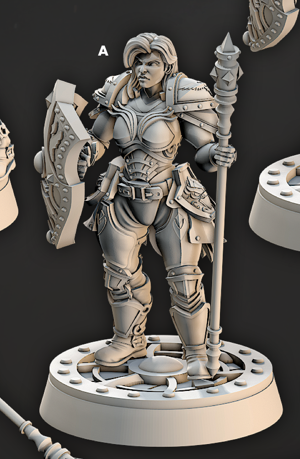 Sunrise Maidens - Shields of Dawn - Cast n Play