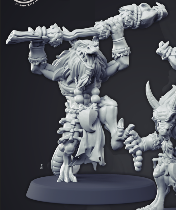 Qunk The Shaman - Kobolds - Cast n Play