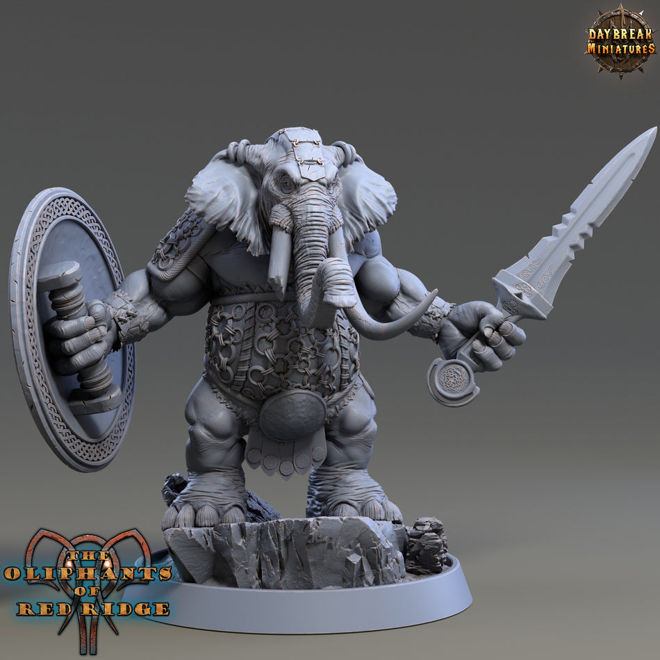 Loxodon - The Oliphants of Red Ridge - Daybreak Miniatures
