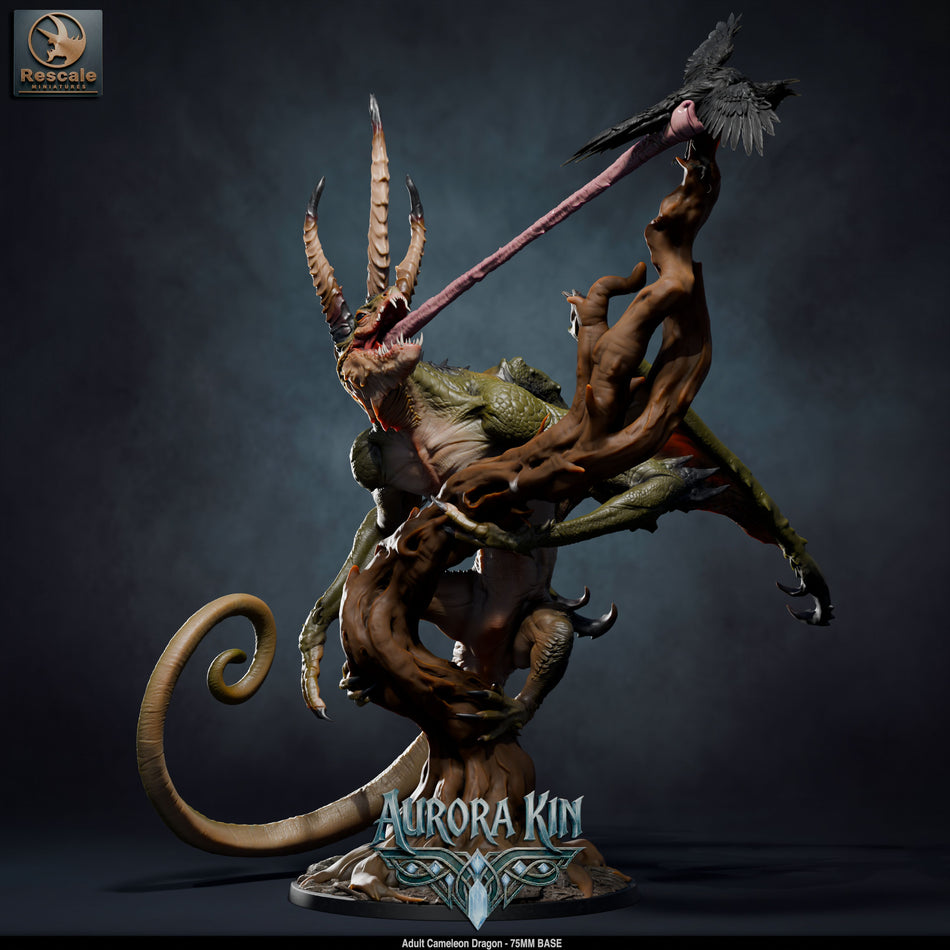 Adult Chameleon Dragon - Aurora Kin - RM